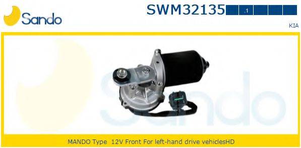 SANDO SWM321351 Двигун склоочисника
