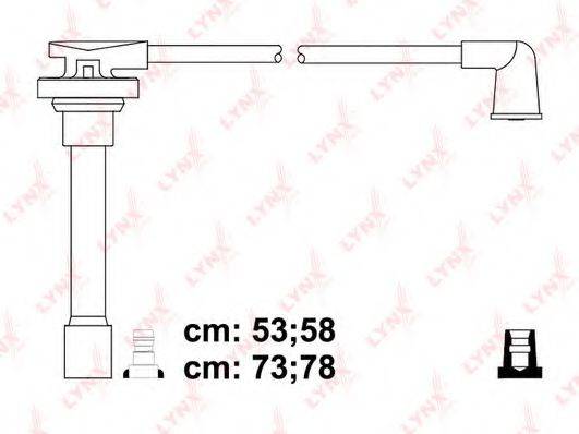 LYNXAUTO SPC3420 Комплект дротів запалювання