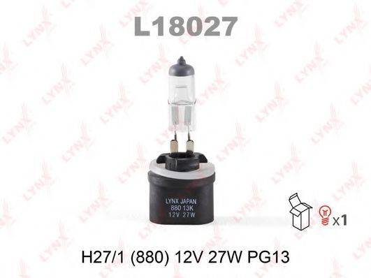 LYNXAUTO L18027 Лампа розжарювання, протитуманна фара; Лампа розжарювання, фара з авт. системою стабілізації