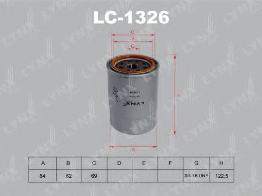 LYNXAUTO LC1326 Масляний фільтр