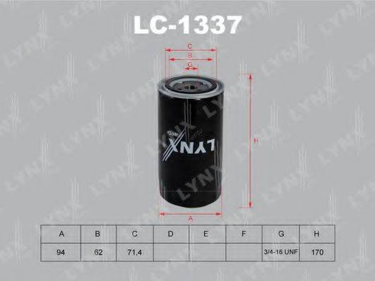 LYNXAUTO LC1337 Масляний фільтр