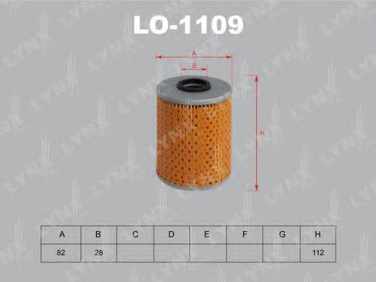 LYNXAUTO LO1109 Масляний фільтр