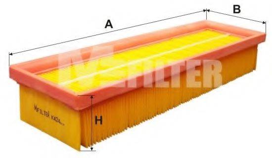 MFILTER K424 Повітряний фільтр