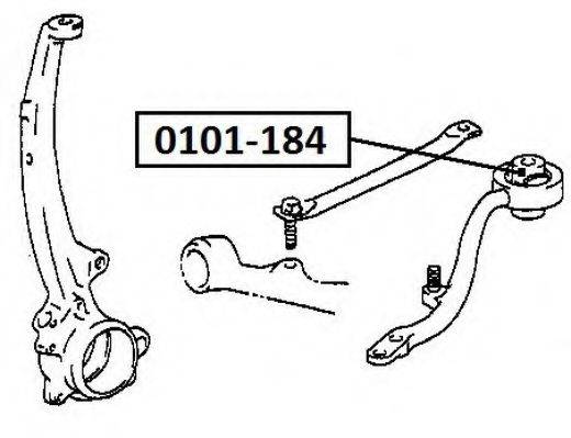 TOYOTA 48660-30211 Підвіска, важіль незалежної підвіски колеса