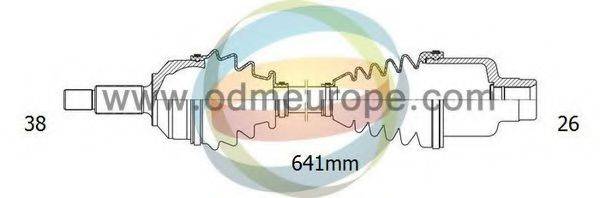 ODM-MULTIPARTS 18212470 Приводний вал