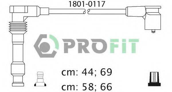 PROFIT 18010117 Комплект дротів запалювання