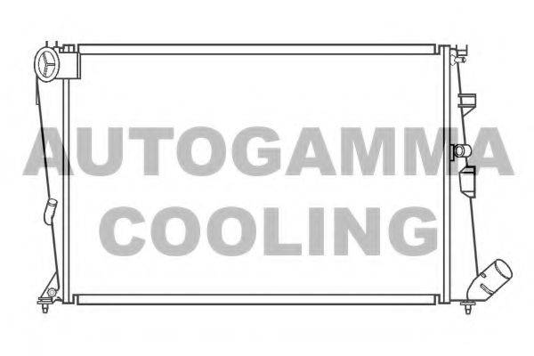 AUTOGAMMA 100202 Радіатор, охолодження двигуна