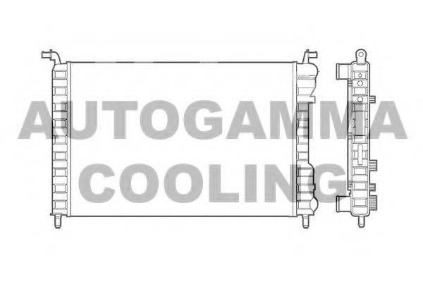 AUTOGAMMA 101188 Радіатор, охолодження двигуна