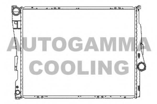 AUTOGAMMA 103385 Радіатор, охолодження двигуна