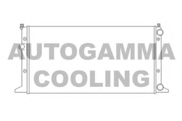 AUTOGAMMA 103778 Радіатор, охолодження двигуна