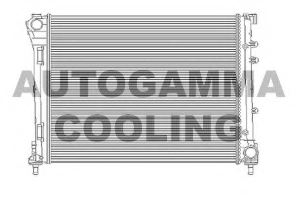 AUTOGAMMA 104620 Радіатор, охолодження двигуна