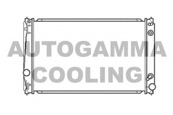 AUTOGAMMA 105186 Радіатор, охолодження двигуна