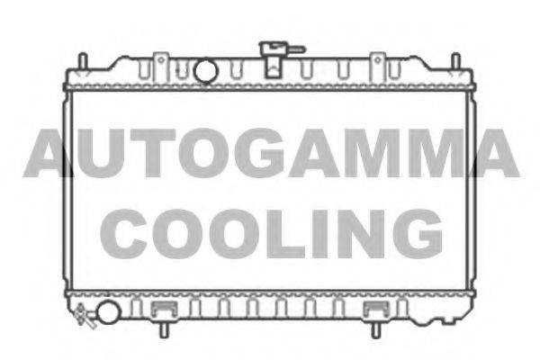 AUTOGAMMA 105810 Радіатор, охолодження двигуна