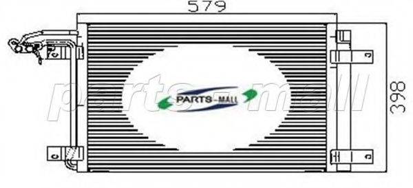 PARTS-MALL PXNCT001 Конденсатор, кондиціонер