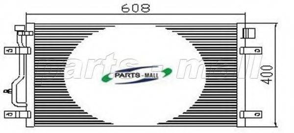 PARTS-MALL PXNCT004 Конденсатор, кондиціонер