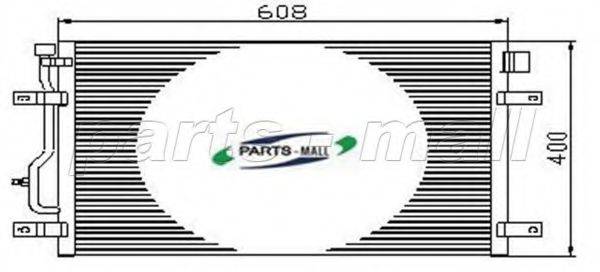 PARTS-MALL PXNCT006 Конденсатор, кондиціонер