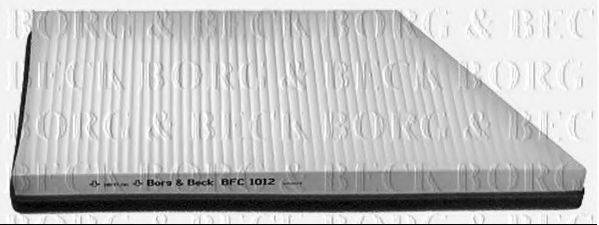 BORG & BECK BFC1012 Фільтр, повітря у внутрішньому просторі