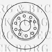 BORG & BECK BBD4209 гальмівний диск