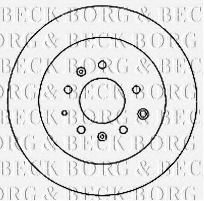 BORG & BECK BBD4739 гальмівний диск