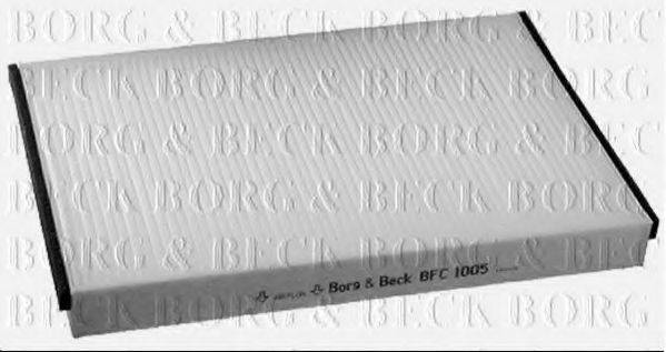 BORG & BECK BFC1005 Фільтр, повітря у внутрішньому просторі