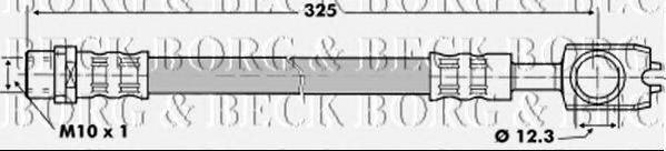 BORG & BECK BBH6917 Гальмівний шланг