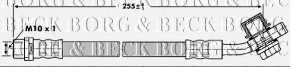 BORG & BECK BBH6890 Гальмівний шланг