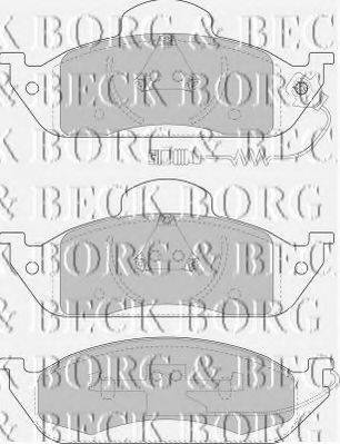 BORG & BECK BBP1640