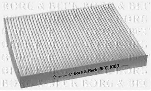 BORG & BECK BFC1083 Фільтр, повітря у внутрішньому просторі