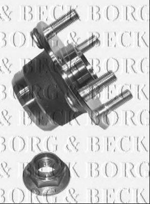 BORG & BECK BWK867 Комплект підшипника маточини колеса