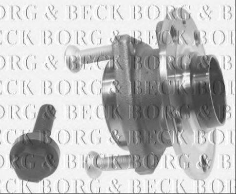 BORG & BECK BWK1100 Комплект підшипника маточини колеса