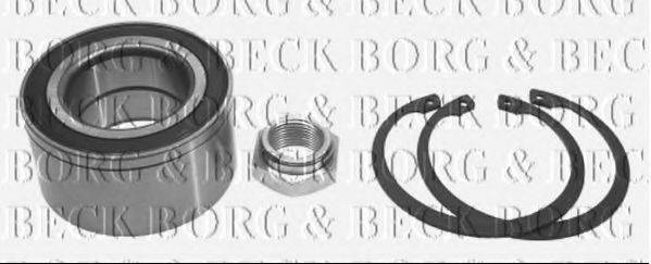 BORG & BECK BWK346 Комплект підшипника маточини колеса