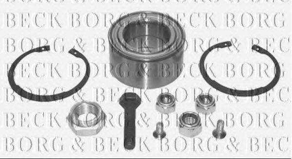 BORG & BECK BWK419 Комплект підшипника маточини колеса