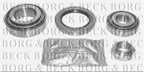 BORG & BECK BWK542 Комплект підшипника маточини колеса