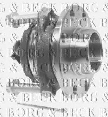 BORG & BECK BWK842 Комплект підшипника маточини колеса