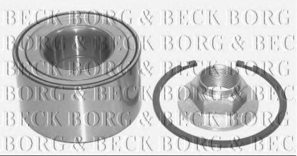 BORG & BECK BWK1046 Комплект підшипника маточини колеса