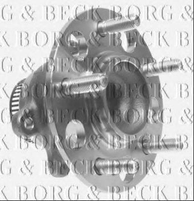 BORG & BECK BWK1182 Комплект підшипника маточини колеса