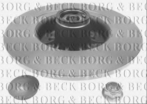BORG & BECK BWK1218 Комплект підшипника маточини колеса
