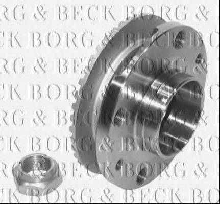 BORG & BECK BWK392 Комплект підшипника маточини колеса