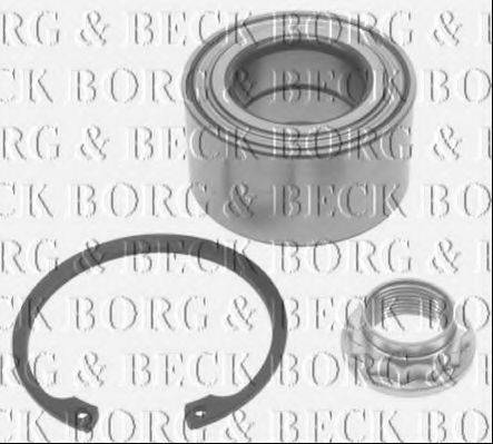 BORG & BECK BWK480 Комплект підшипника маточини колеса