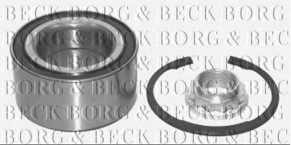 BORG & BECK BWK481 Комплект підшипника маточини колеса