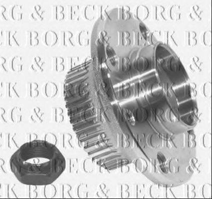 BORG & BECK BWK505 Комплект підшипника маточини колеса