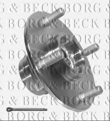 BORG & BECK BWK610 Комплект підшипника маточини колеса