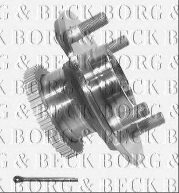 BORG & BECK BWK611 Комплект підшипника маточини колеса