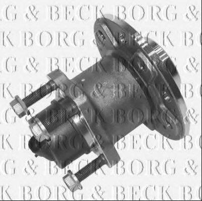 BORG & BECK BWK657 Комплект підшипника маточини колеса