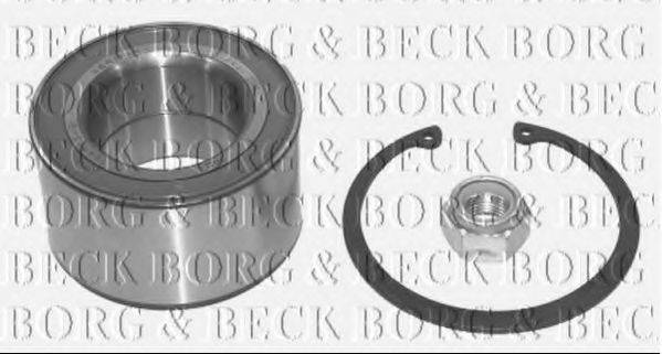 BORG & BECK BWK702 Комплект підшипника маточини колеса