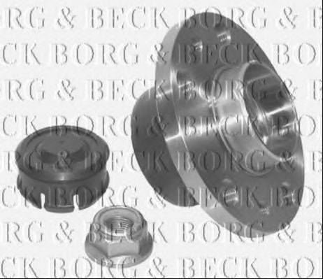 BORG & BECK BWK712 Комплект підшипника маточини колеса