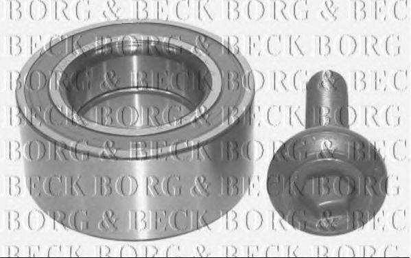 BORG & BECK BWK907 Комплект підшипника маточини колеса
