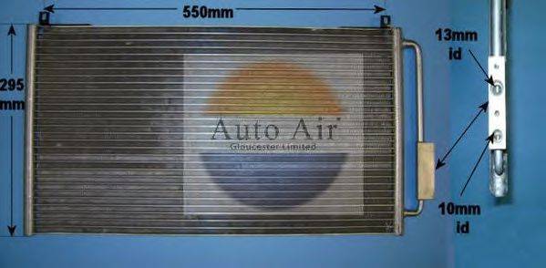 AUTO AIR GLOUCESTER 169910 Конденсатор, кондиціонер