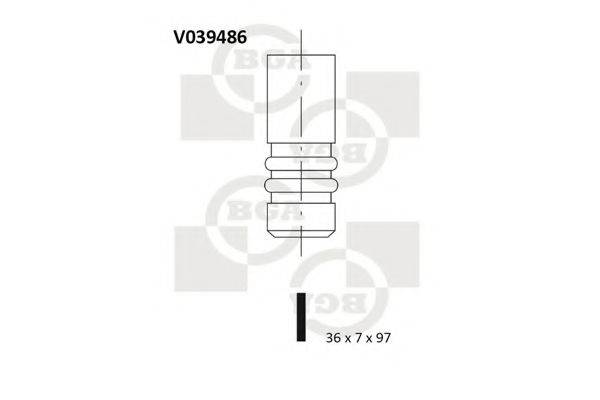 BGA V039486 Впускний клапан