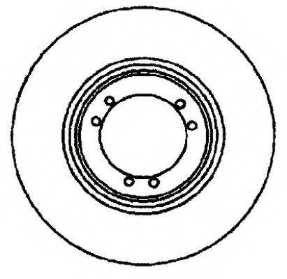 A.B.S. 15405 гальмівний диск